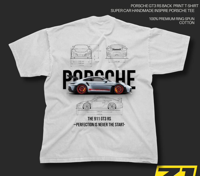 Porsche GT3 RS [BACK PRINT]